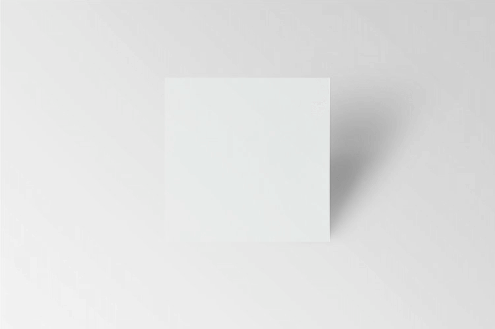 Free Square Business Card Mockup Pixel Surplus