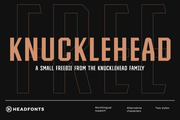Knucklehead - Free Vintage Font