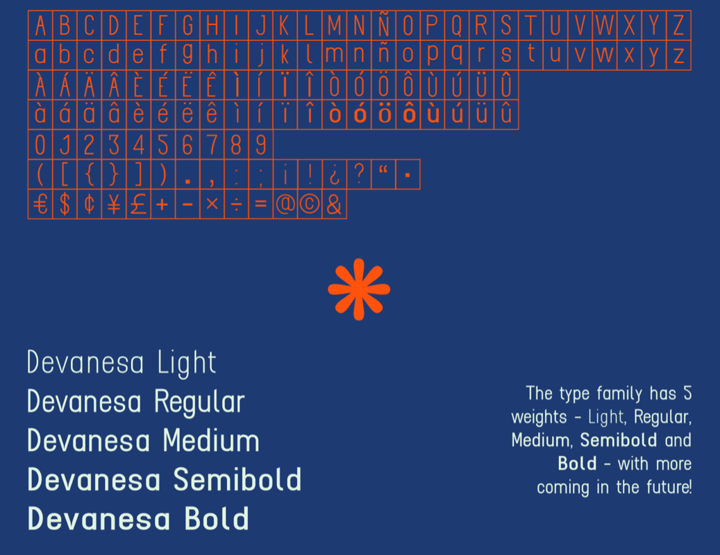 Devanesa Free Variable Font Pixel Surplus