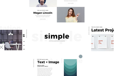 Download Free Simple Minimal Keynote Template Pixel Surplus