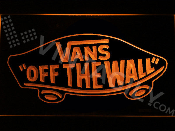 vans off the wall light up sign