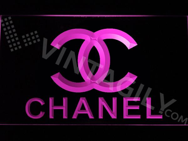 iCanvas Chanel Neon Sign by Frank Amoruso - Bed Bath & Beyond - 37414994