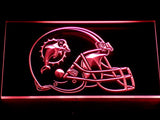 Miami Dolphins Helmet LED Sign - Red - TheLedHeroes