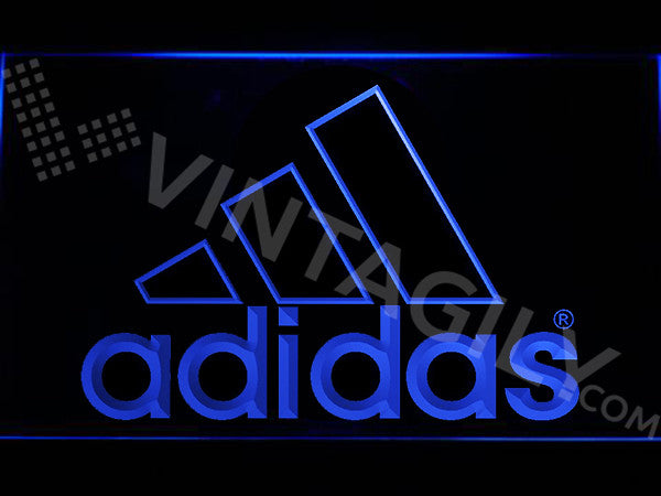 adidas light up sign