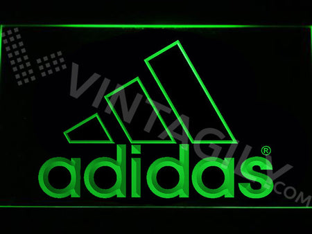 adidas neon logo