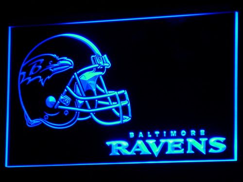 Baltimore Ravens (4) LED Sign - Blue - TheLedHeroes