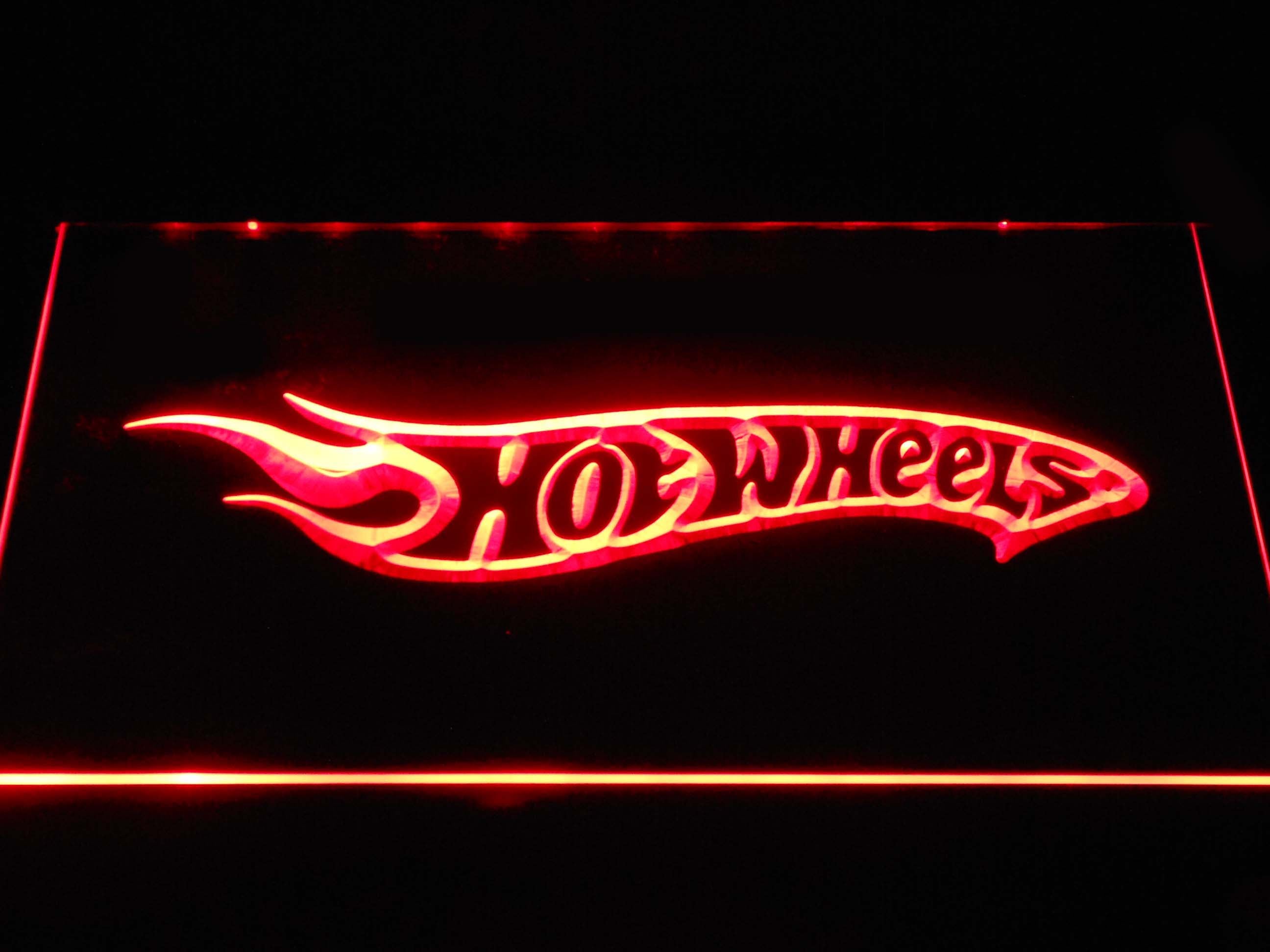 FREE Hot Wheels LED Sign The perfect gift for your room or cave