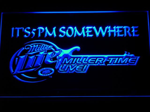 IT'S MILLER TIME LED SIGN