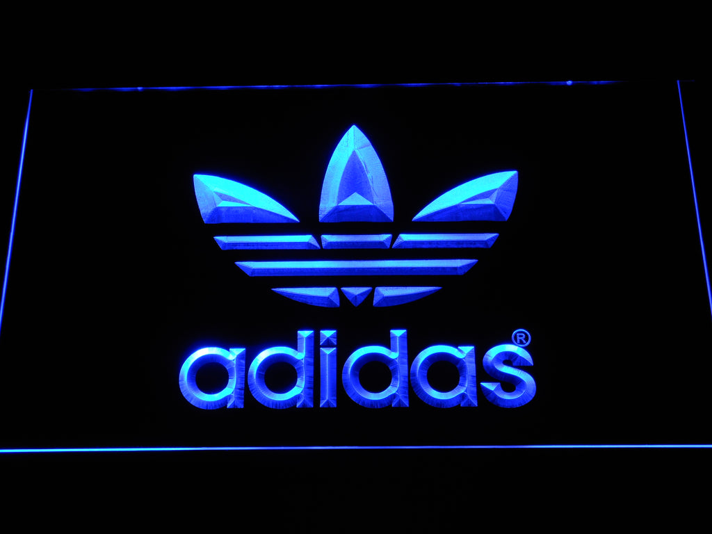 adidas light up sign