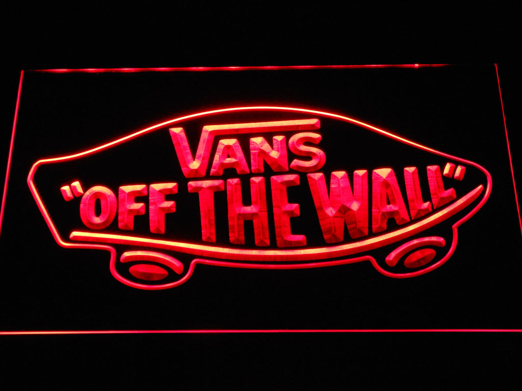 Vans LED Neon Sign USB | The perfect gift for your room or cave