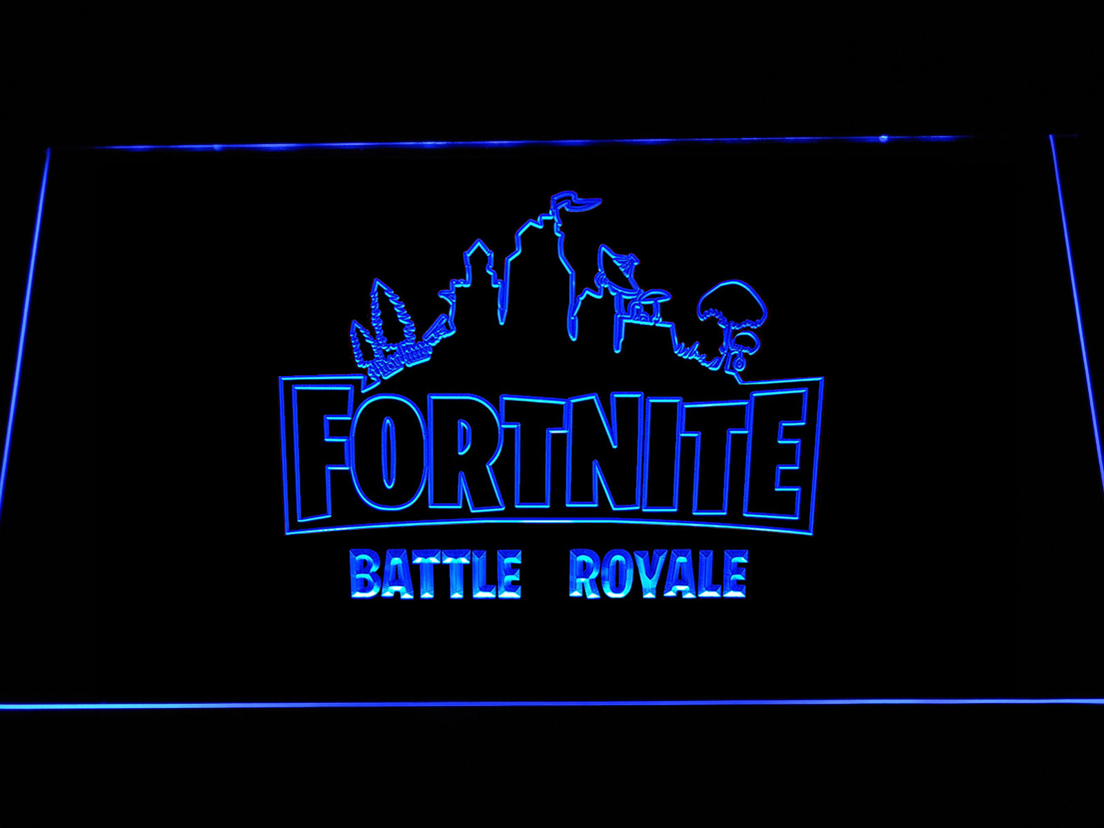 Light Up Fortnite Sign Fortnite Battle Royale Led Sign The Perfect Gift For Your Room Or Cave