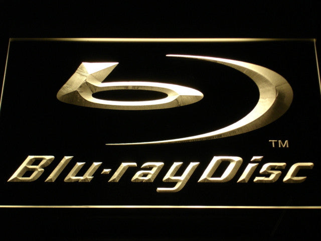 Blu-ray Disc Logo Display LED Sign | The perfect gift for your room or cave