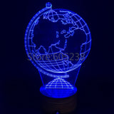 Earth Globe 3D LED LAMP -  - TheLedHeroes