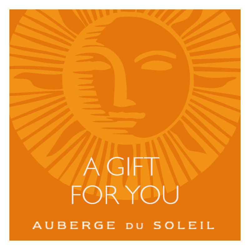 Auberge Du Soleil Gift Certificate Shop Auberge Du Soleil