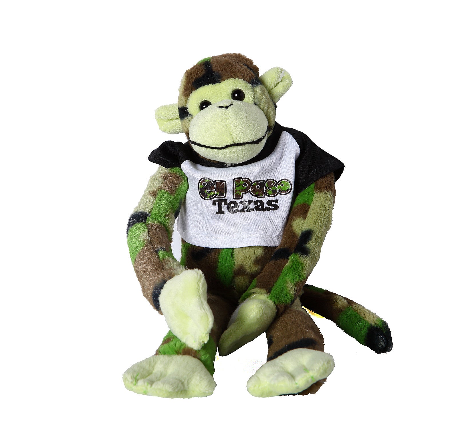 green monkey stuffed animal