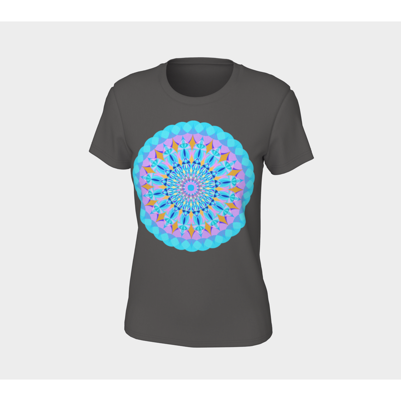 Vibrant Pastel Mandala T-Shirt