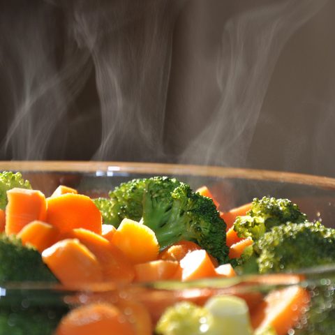 steaming vegetables can help to preserve most water soluble vitamins