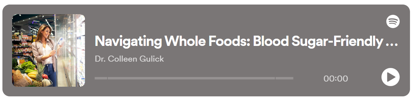 Navigating Whole Foods on Spotify