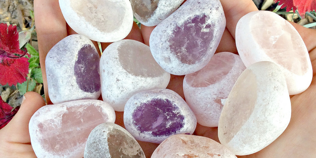 Amethyst and Quartz Stones