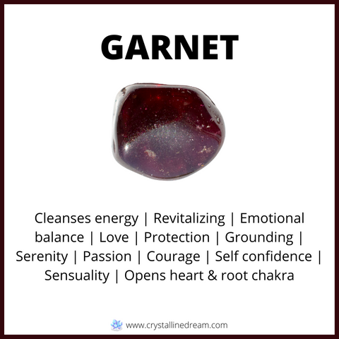 Garnet Crystal Meaning