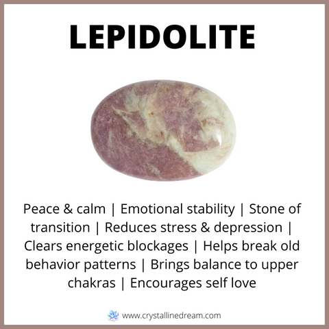 Lepidolite Crystal Meaning