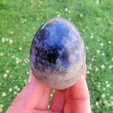 Sodalite Crystal Egg