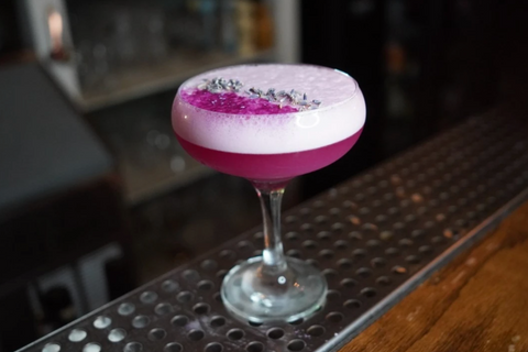 Lavender cocktail