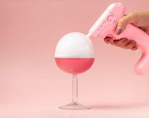 flavour Blaster™️ bubble gun bubblegum cocktail recipe