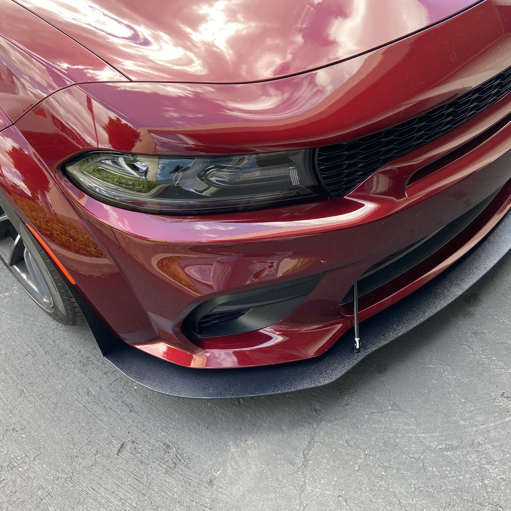 2020 dodge charger widebody front splitter