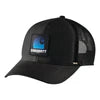 Canvas Logo Patch Cap | Black - Harriman Army-Navy