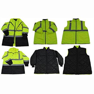 Hi Vis Quilted Chore Coat Chore Coat – Harriman Army-Navy