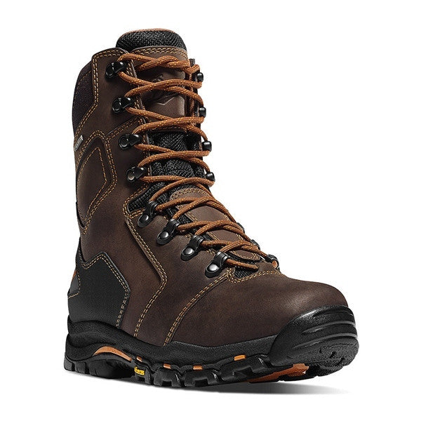 Danner Vicious 8 Inch Non Metallic Safety Toe 400g Gore Tex Work Boot ...