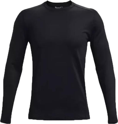 Under Armour Girls Youth ColdGear Long Sleeve Mock Black White XS