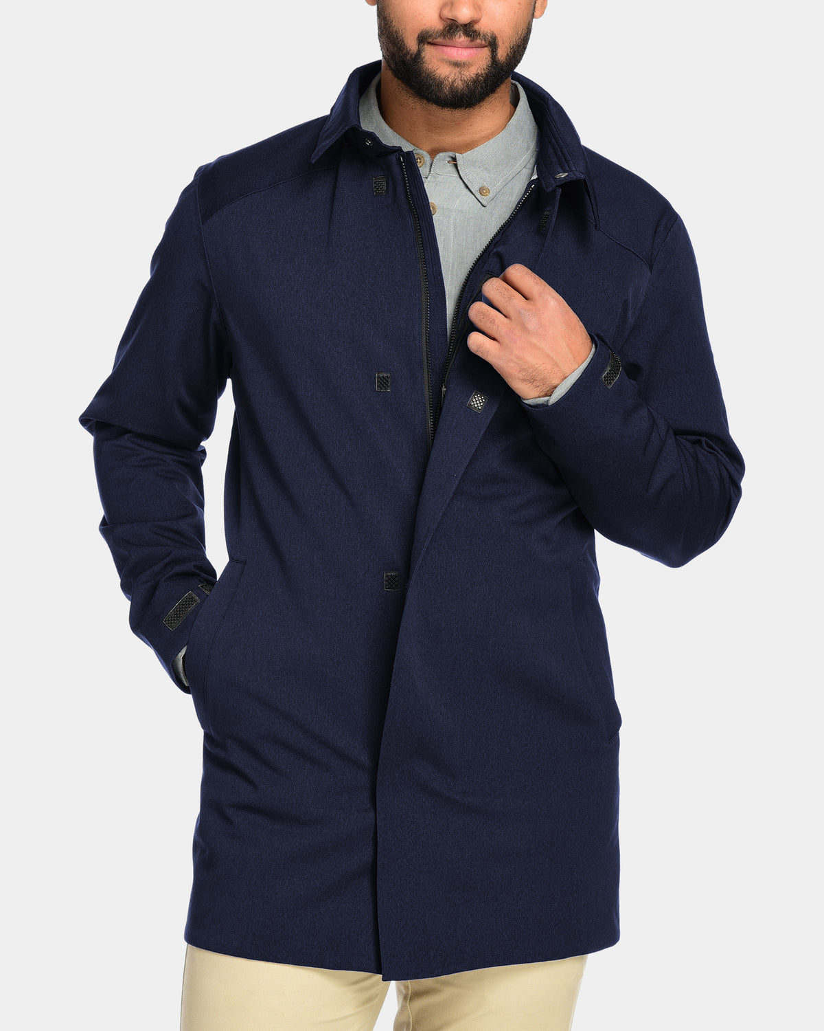 Men's Waterproof Trench Coat the Chelsea Trench by Fisher + Baker