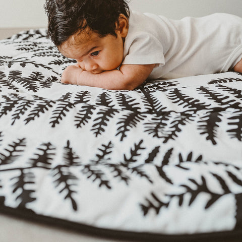 etta loves sensory muslin play mat