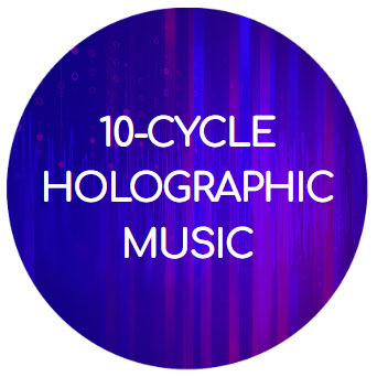 10-Cycle Holographic Music