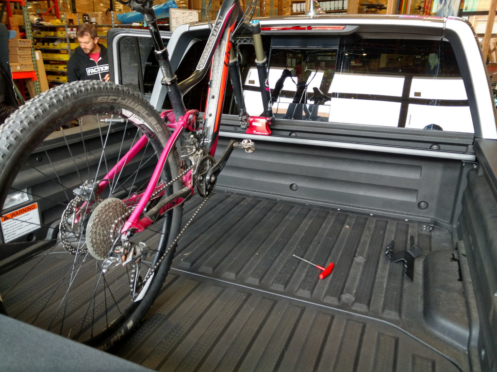 truck bed mountain bike mount