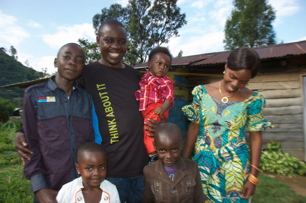 Herman with his family, 2016