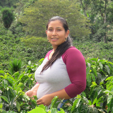 Karla Portillo coffee farmer