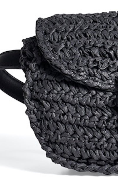 Black Woven Belt Bag – CLC by Corey Lynn Calter