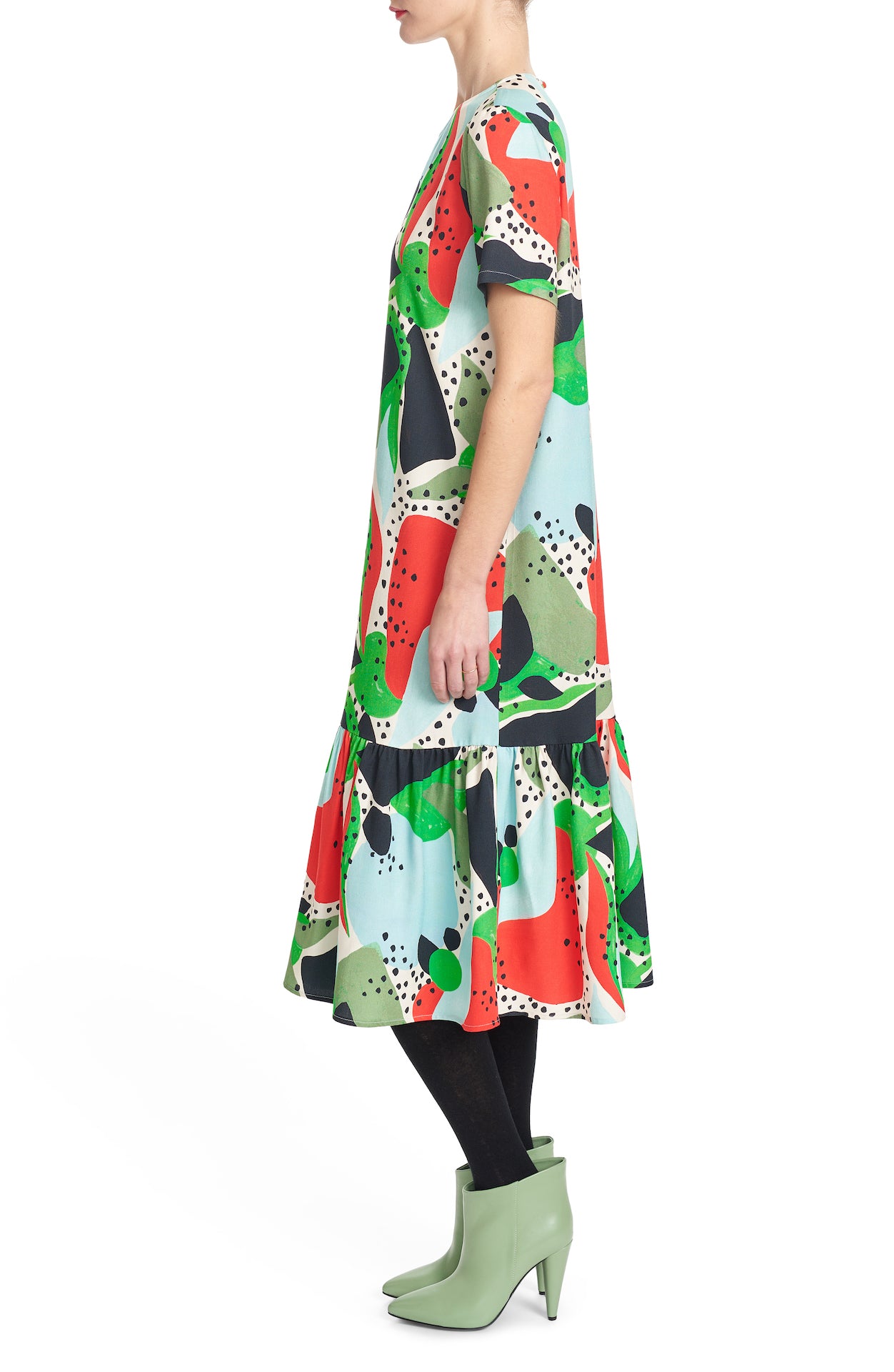 KORA DRESS - Birdseye