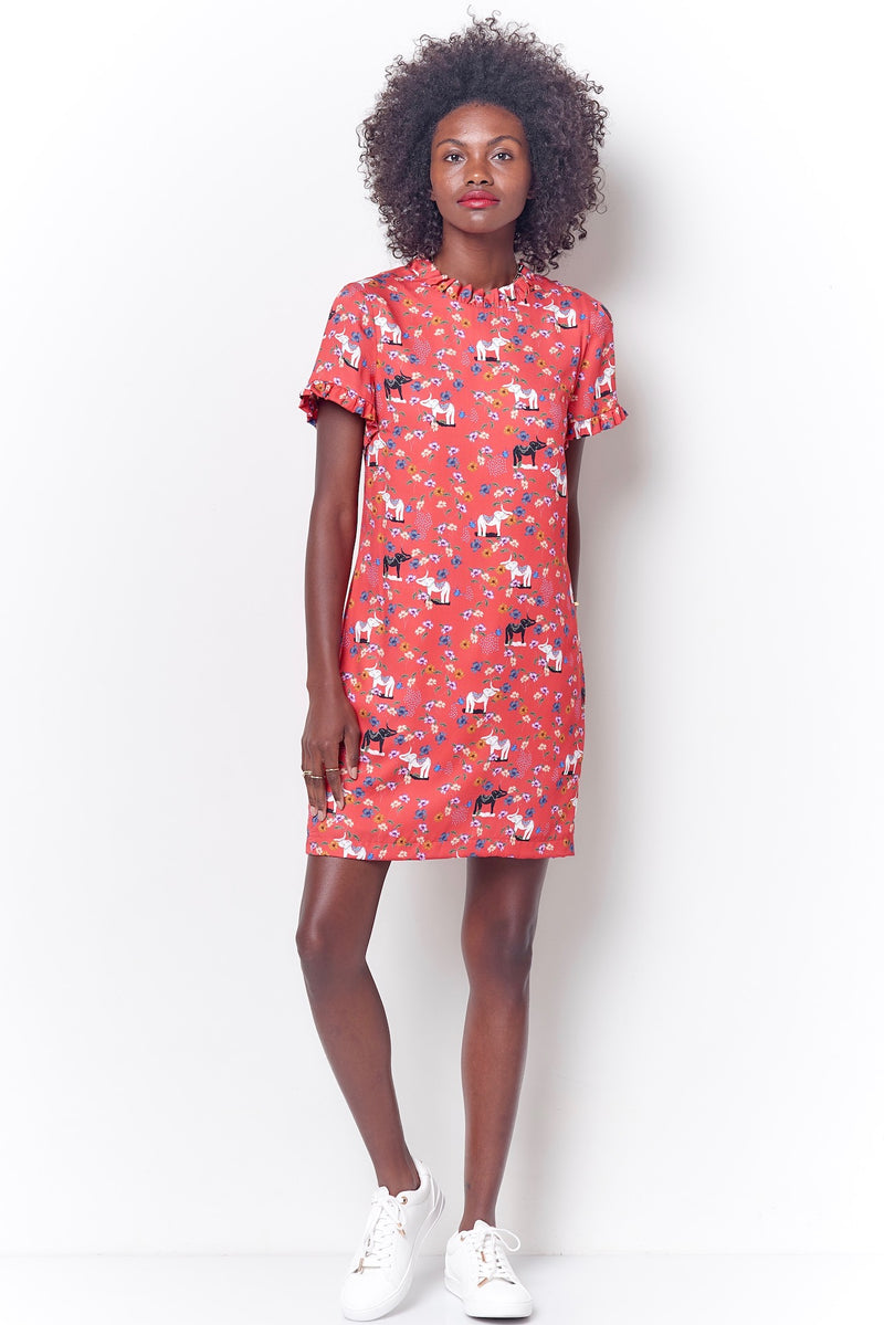 corey lynn calter giraffe tunic dress