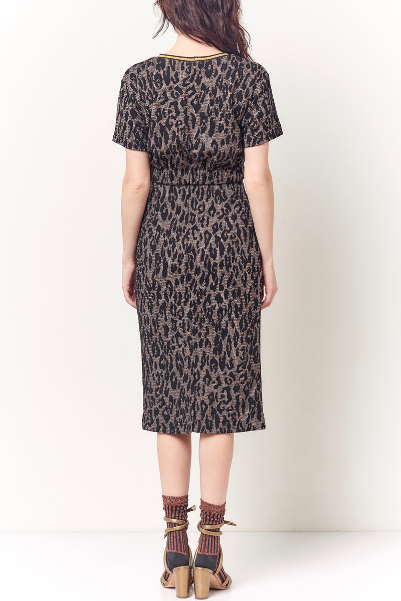 maeve leopard dress