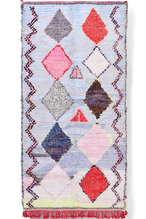 Boucherouite Pastel Small Pink Rug 4x3 – CLC by Corey Lynn Calter