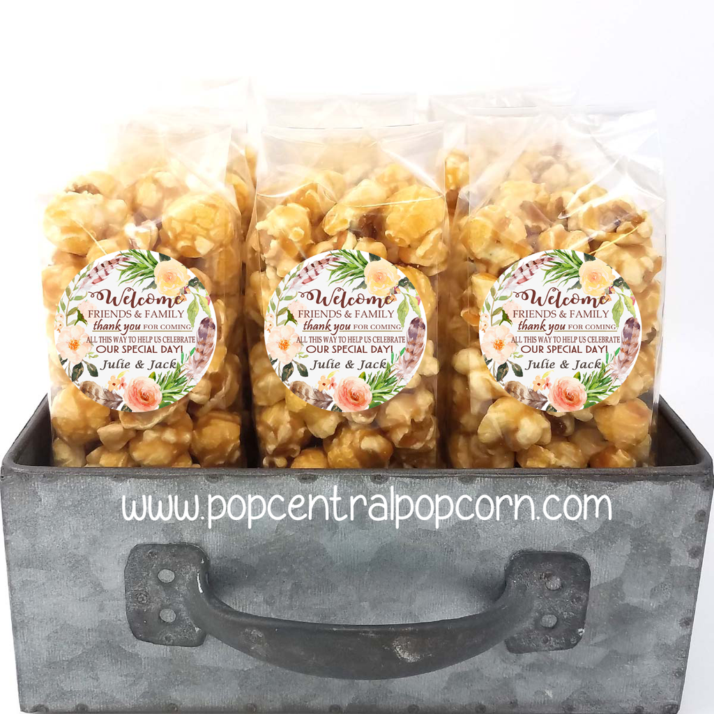 popcorn wedding bags