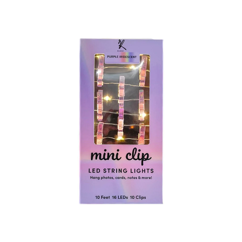 9.	Mini Clip - LED String Lights