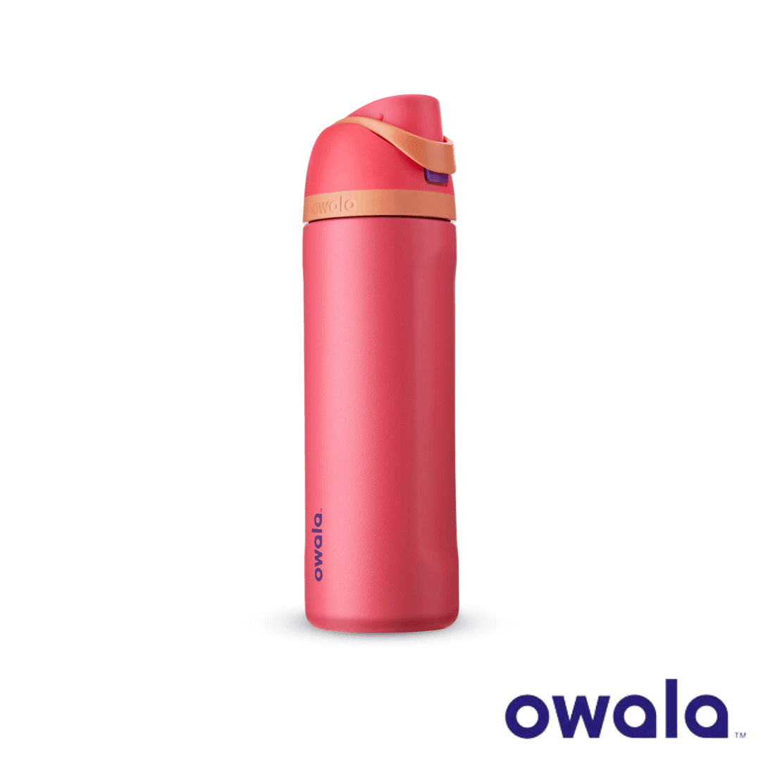 Owala FreeSip Stainless Steel Water Bottle - Pink - 19 oz