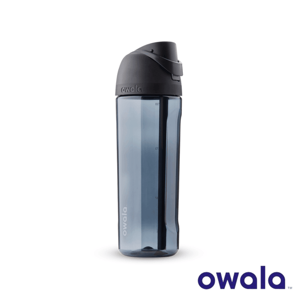 Owala FreeSip Tritan Water Bottle, 25 Oz., Very, Very Dark Black 