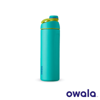 Owala Twist Water Bottle Stainless Steel, 24 Oz., Smooshed Blueberry Blue 