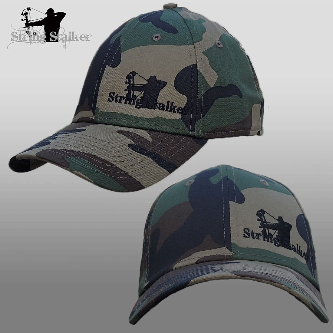 Bow Hunter Flex Fit Hat - Camo – String Stalker